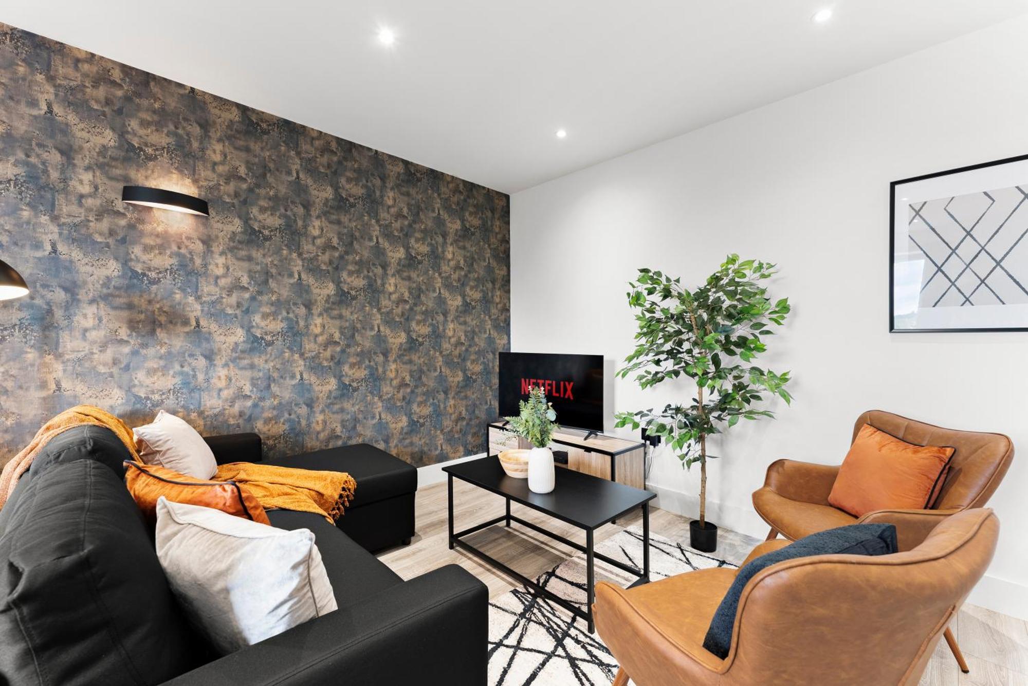 Stylish Two-Bedroom Flat In 노리치 외부 사진