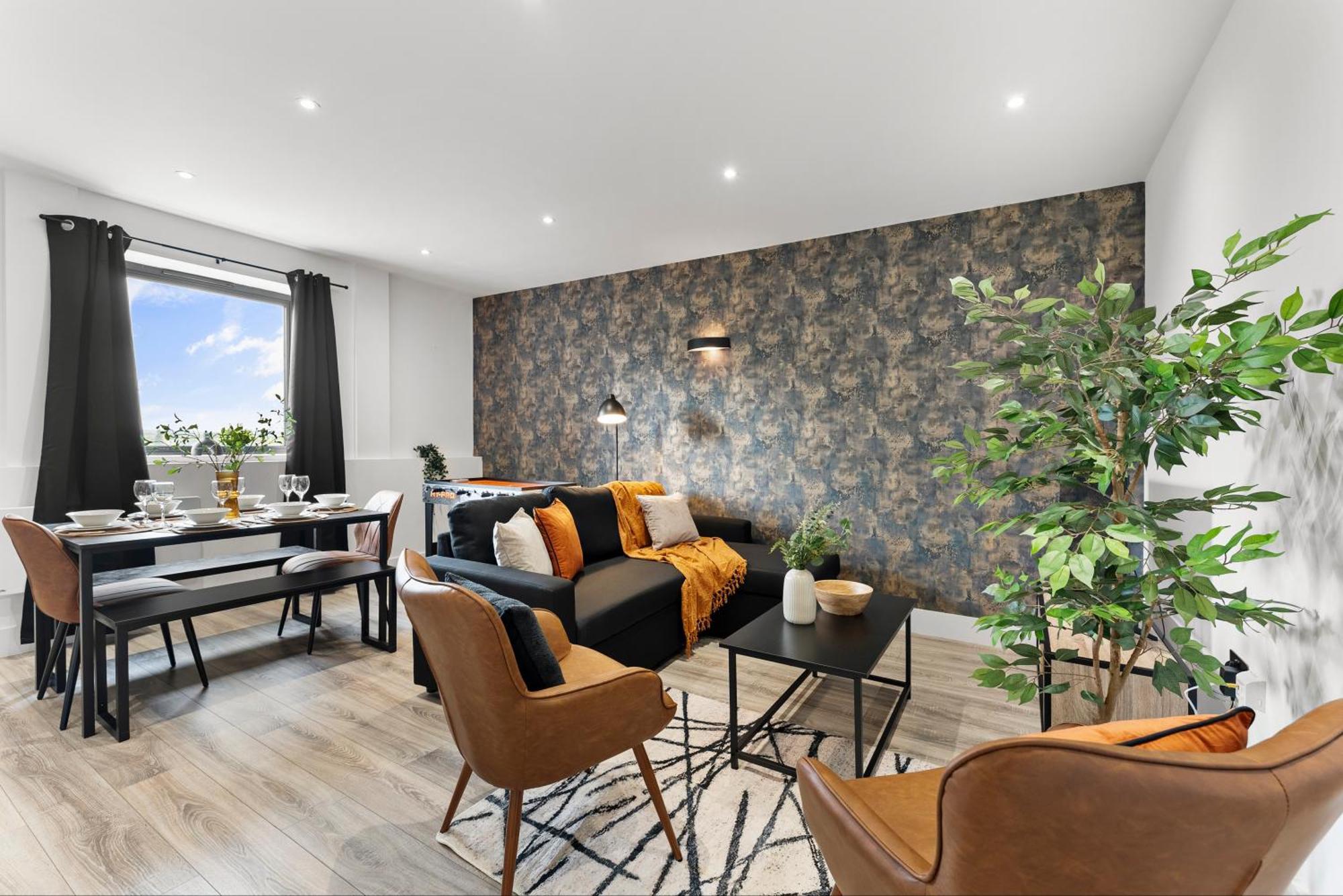 Stylish Two-Bedroom Flat In 노리치 외부 사진