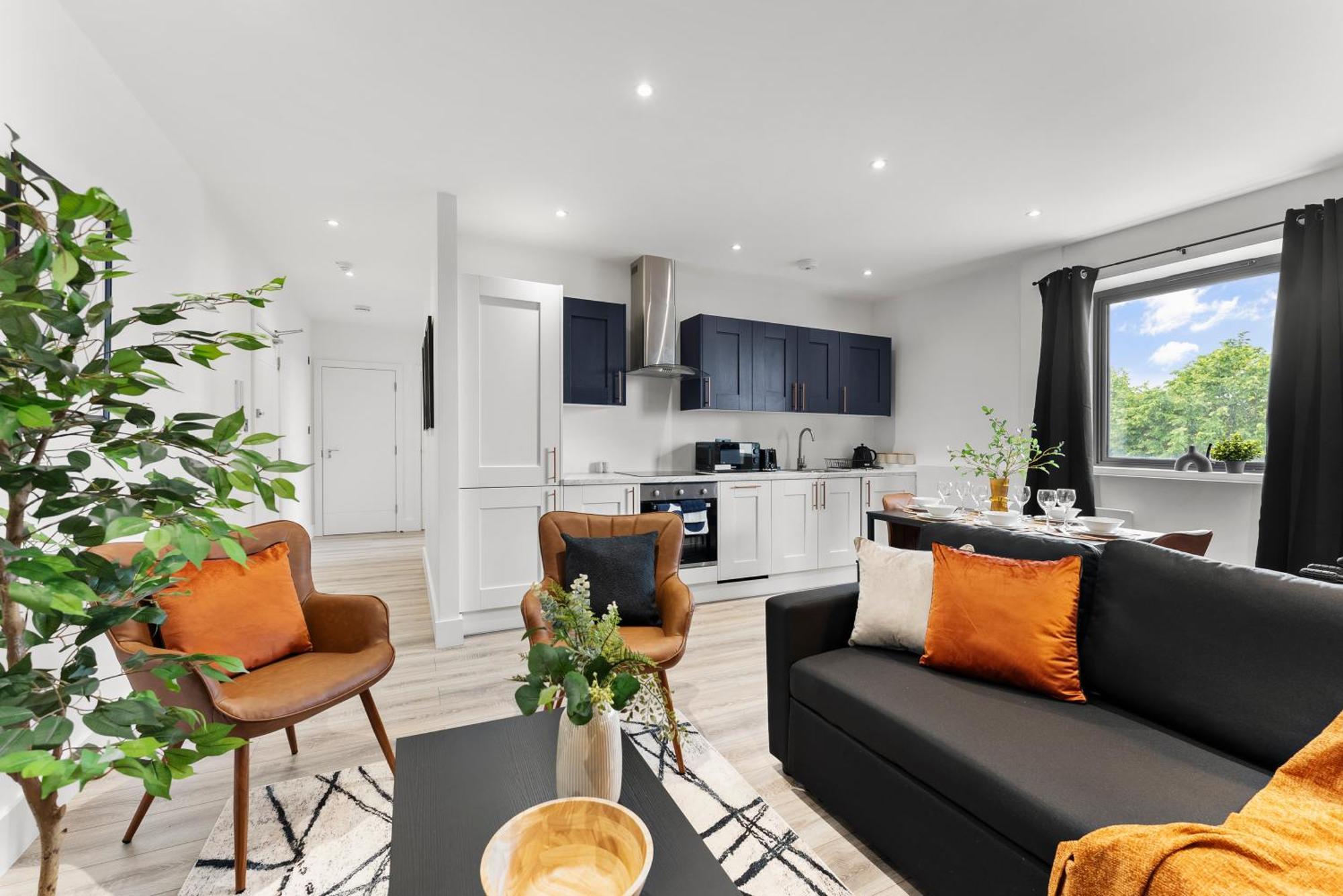 Stylish Two-Bedroom Flat In 노리치 외부 사진