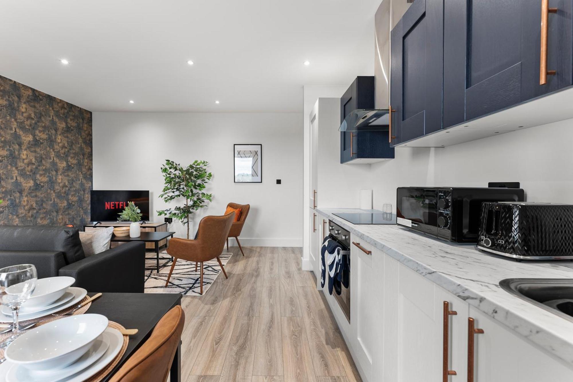Stylish Two-Bedroom Flat In 노리치 외부 사진